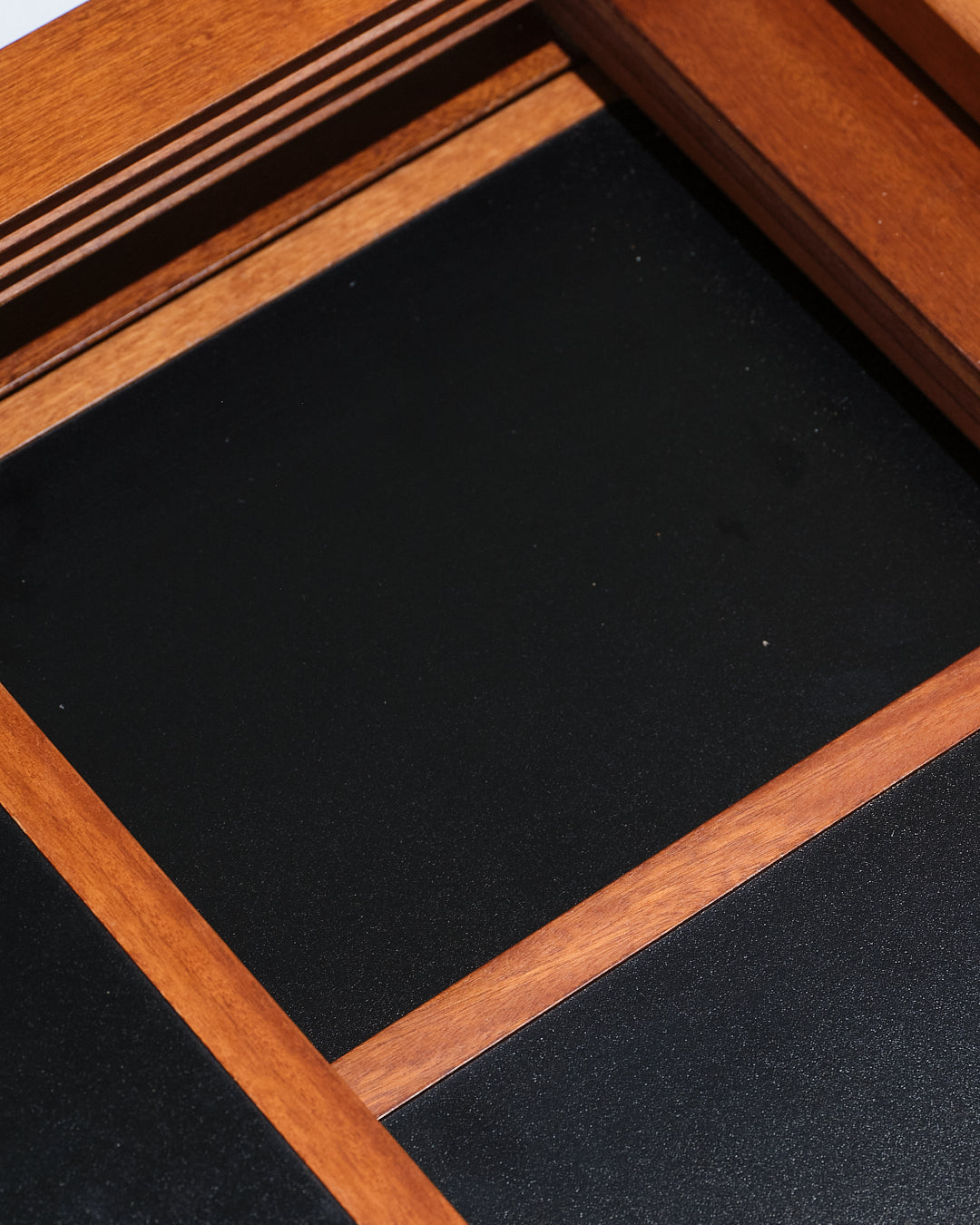 Wooden coffee table, Bernard Vuarnesson, 1970s