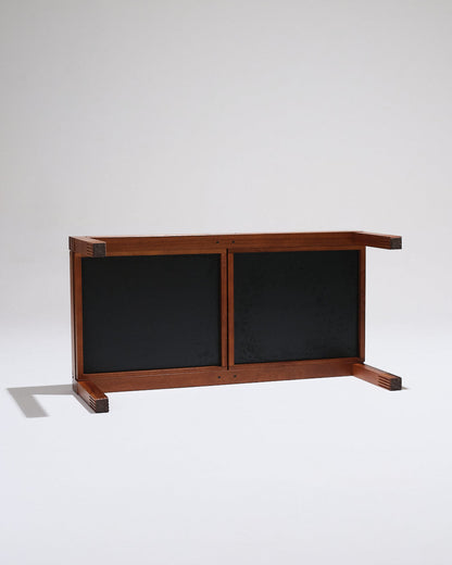 Wooden coffee table, Bernard Vuarnesson, 1970s