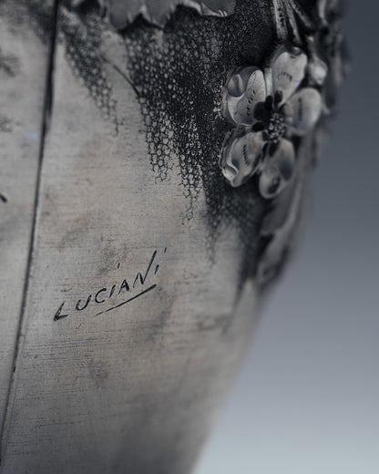 ART NOUVEAU FLORAL VASE, 1920s