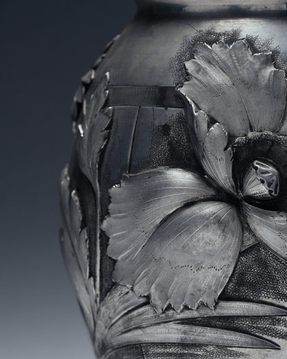 ART NOUVEAU FLORAL VASE, 1920s