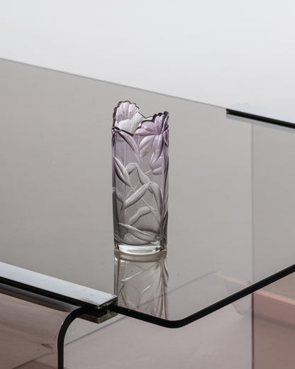 CRYSTAL VASE, MOSER KARLSBAD, 1930s