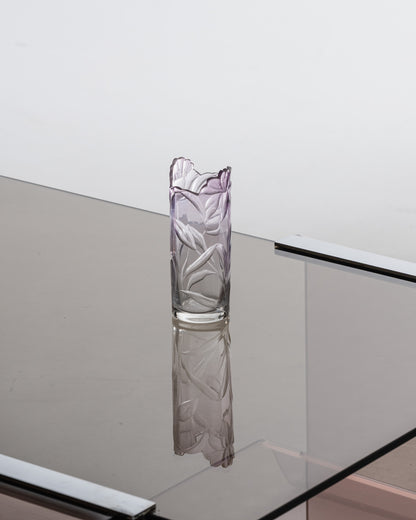 CRYSTAL VASE, MOSER KARLSBAD, 1930s