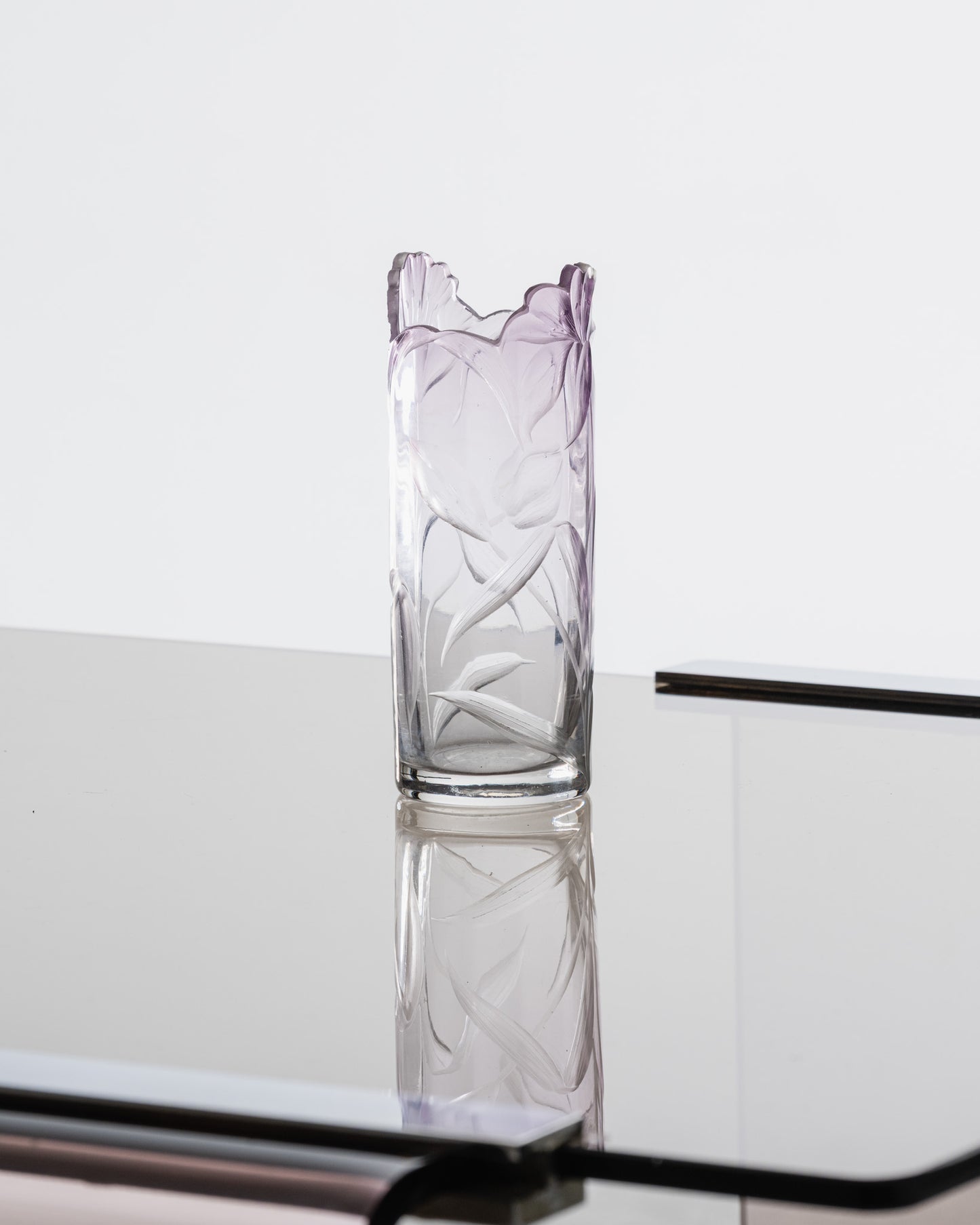 CRYSTAL VASE, MOSER KARLSBAD, 1930s