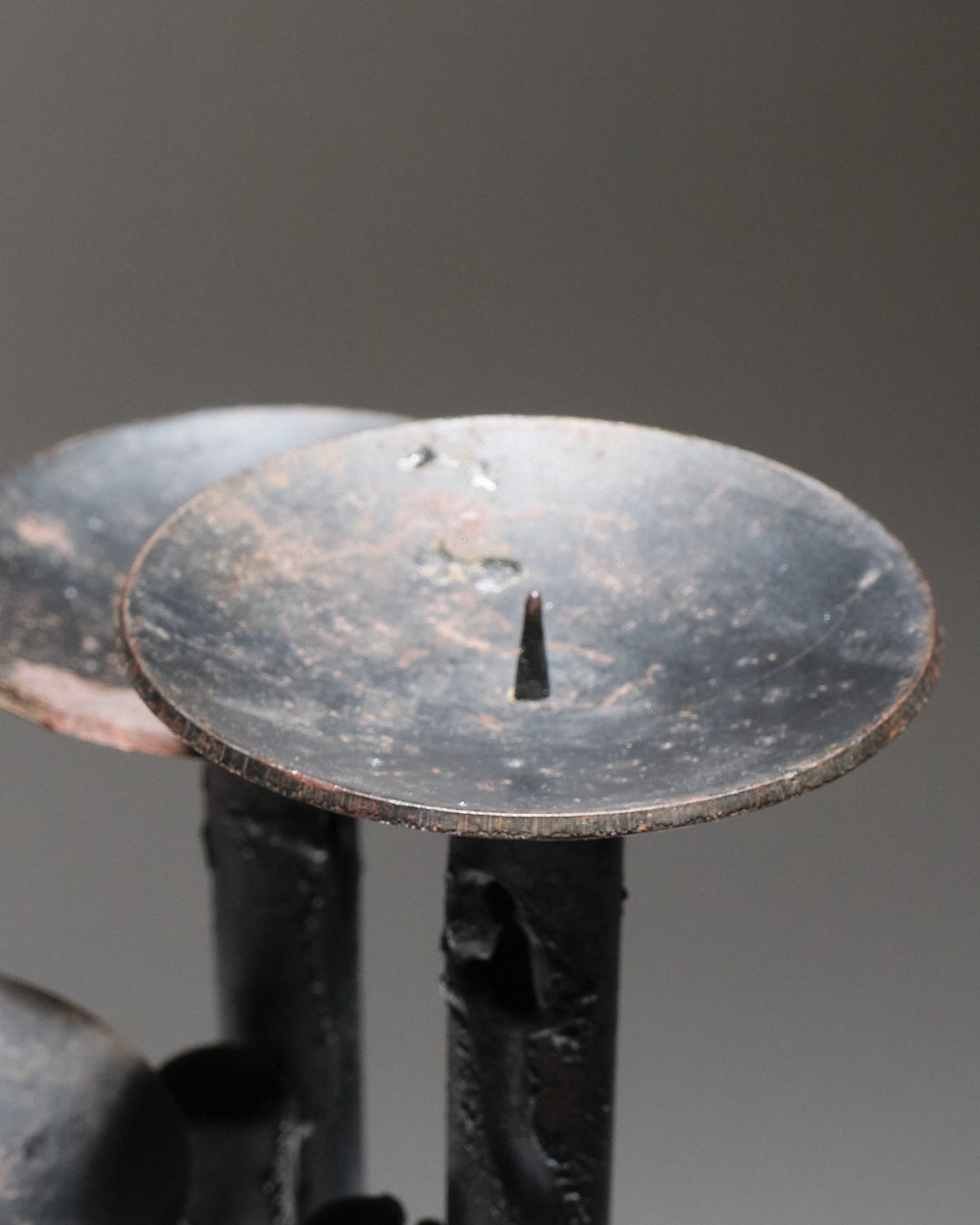 CHANDELIER 3 FEUX BRUTALISTE, 1960S