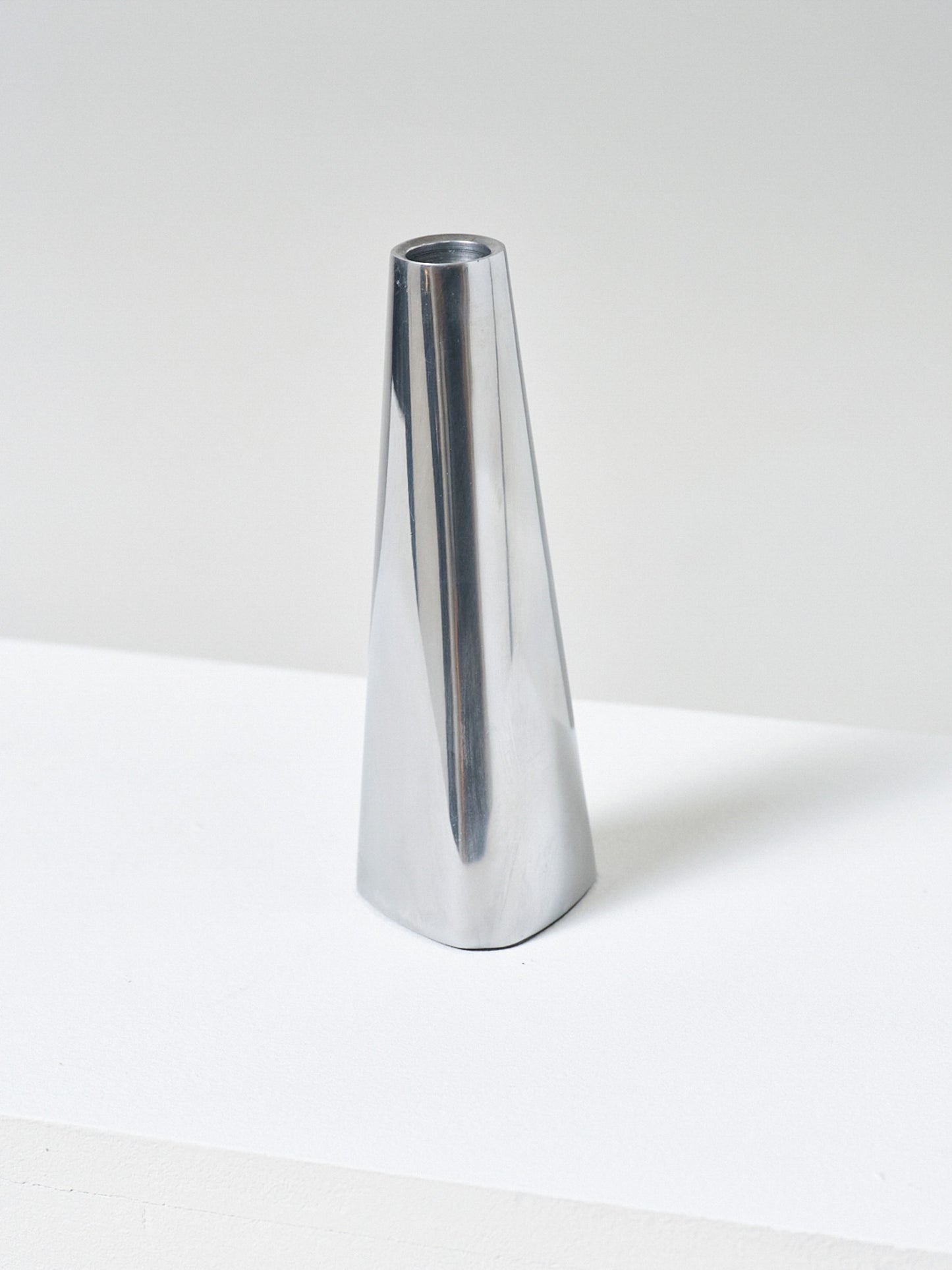 Set of 3 metal candlesticks, Ehlen Johannsson, 1990s