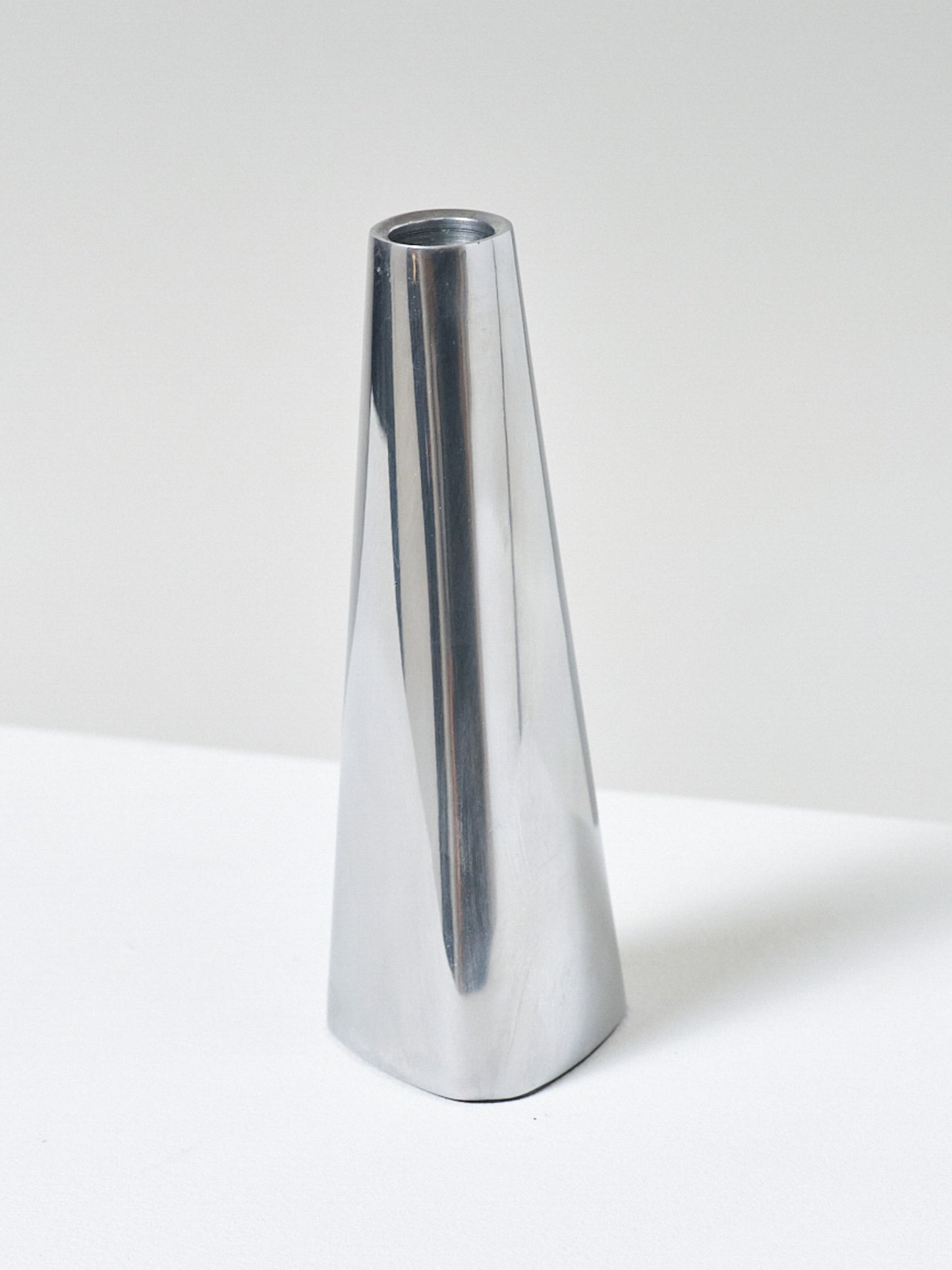 Set of 3 metal candlesticks, Ehlen Johannsson, 1990s