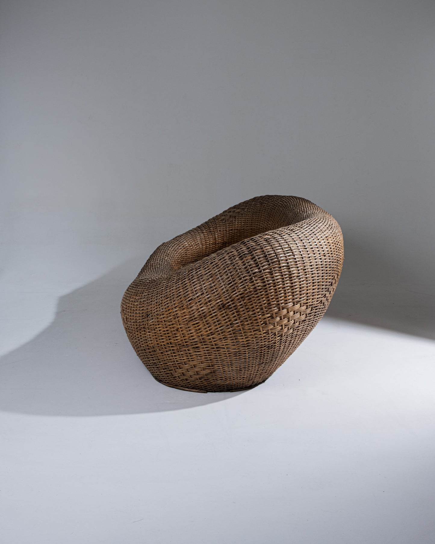 Wicker outdoor sofa, 1960s