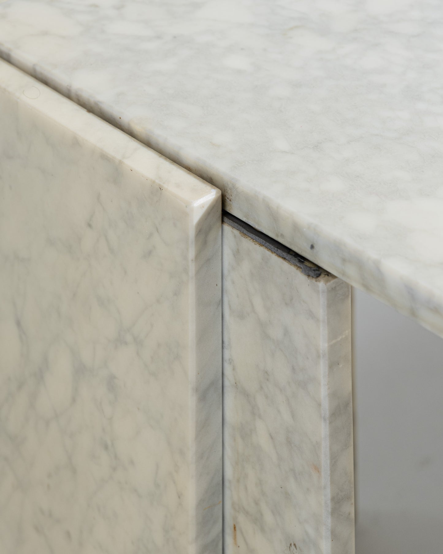 MARBLE COFFEE TABLE, 1980s