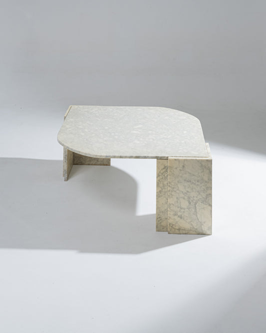 TABLE BASSE GOUTTE EN MARBRE, 1980s