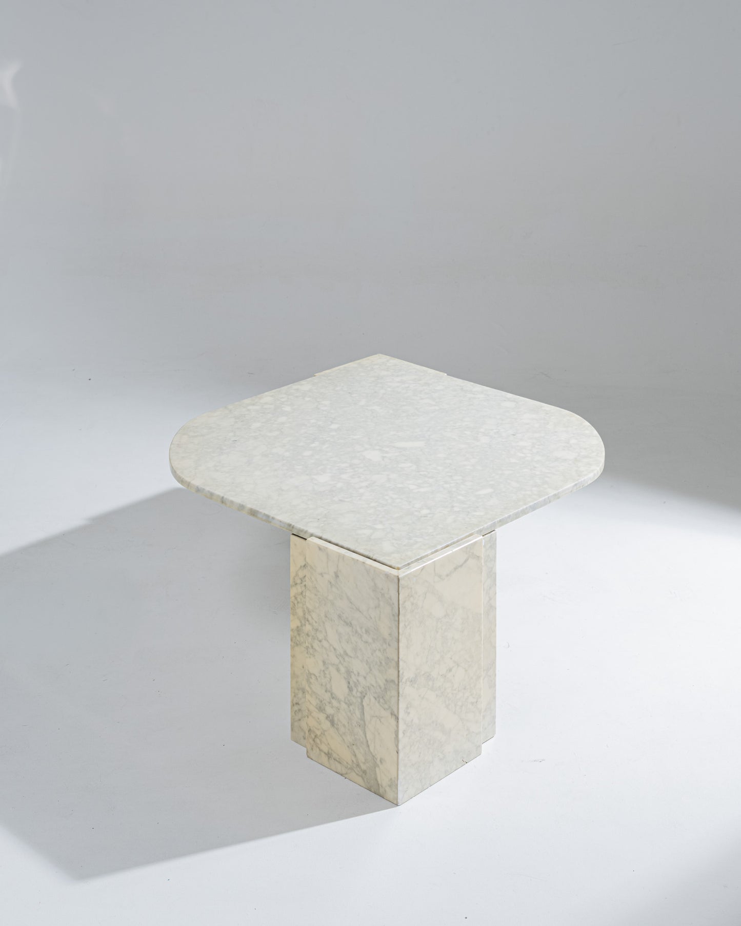 MARBLE COFFEE TABLE, 1980s