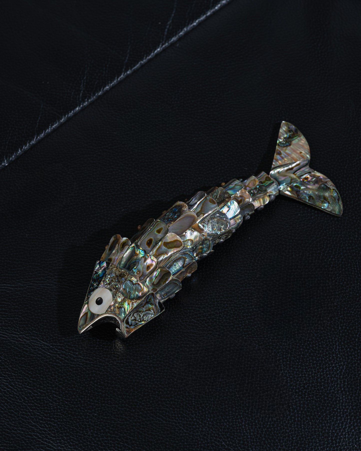 FISH BOTTLE OPENER IN MOTHER OF PEARL