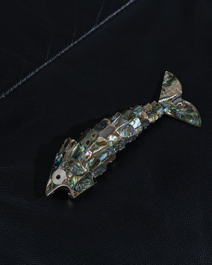 FISH BOTTLE OPENER IN MOTHER OF PEARL