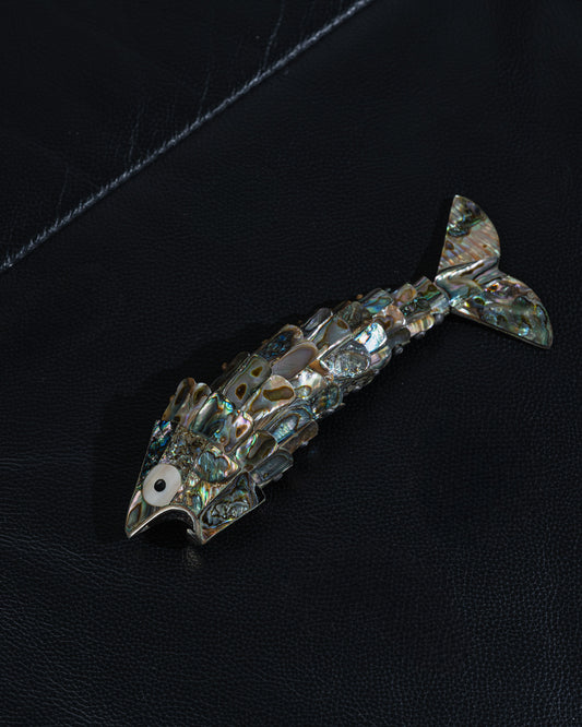 FISH BOTTLE OPENER IN MOTHER OF PEARL