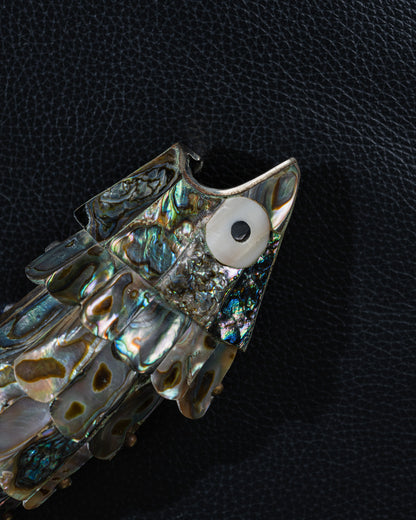 FISH BOTTLE OPENER IN MOTHER OF PEARL