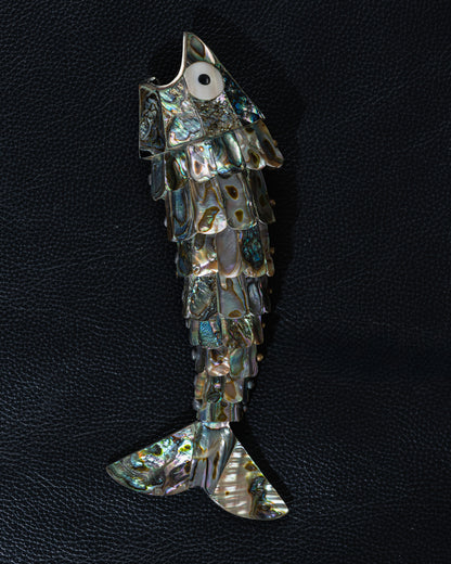 FISH BOTTLE OPENER IN MOTHER OF PEARL