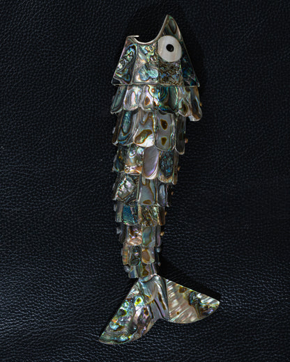 FISH BOTTLE OPENER IN MOTHER OF PEARL