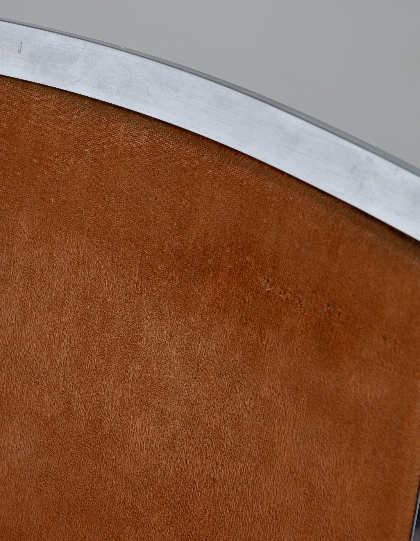 CHAISE EN ACIER CHROMÉ ET VELOURS, SERGIO ASTI, 1970s