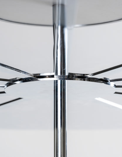 Madia pendant light in chrome finish