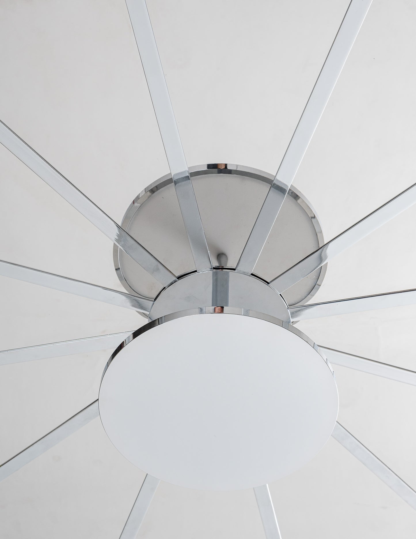 Madia pendant light in chrome finish