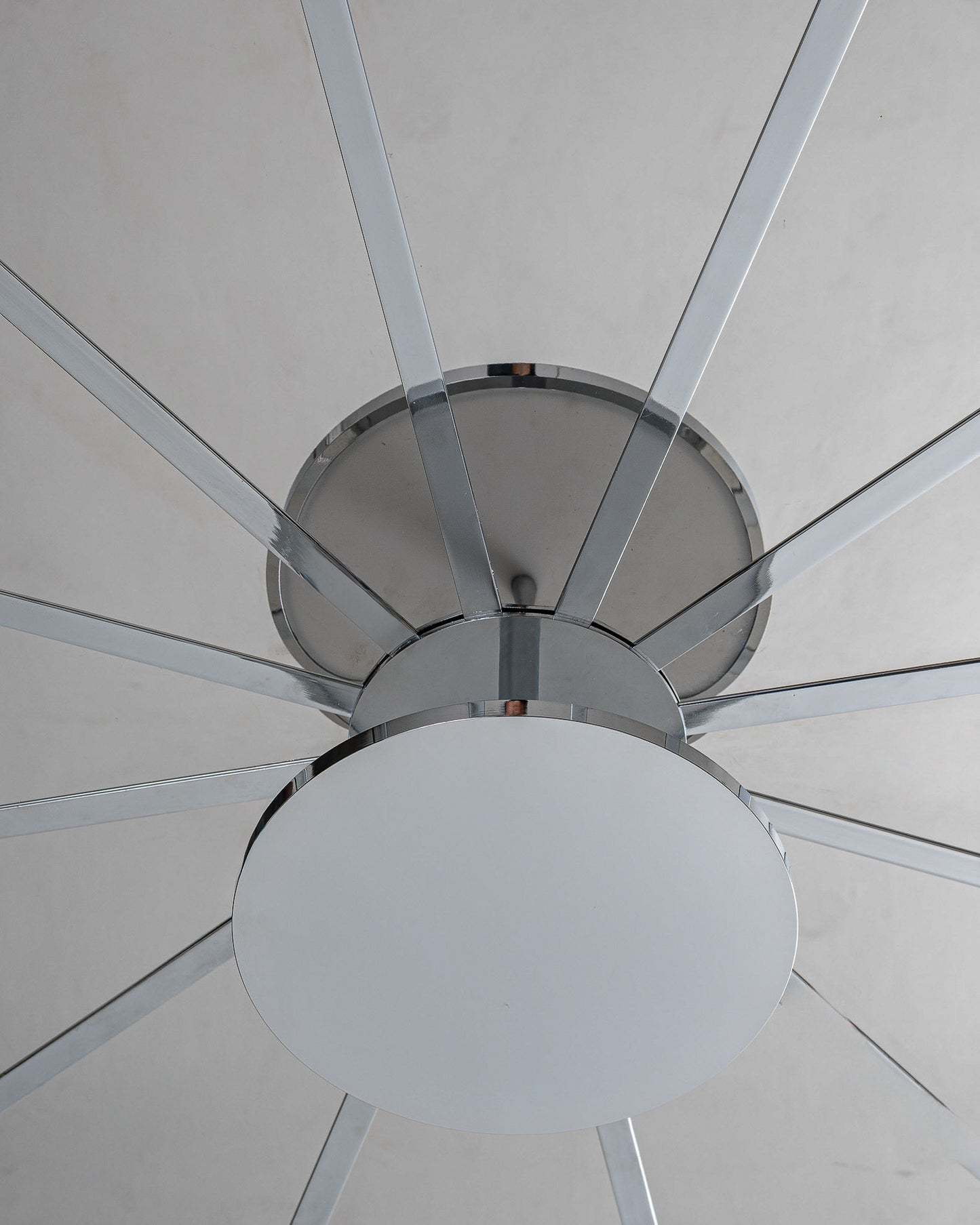 Madia pendant light in chrome finish