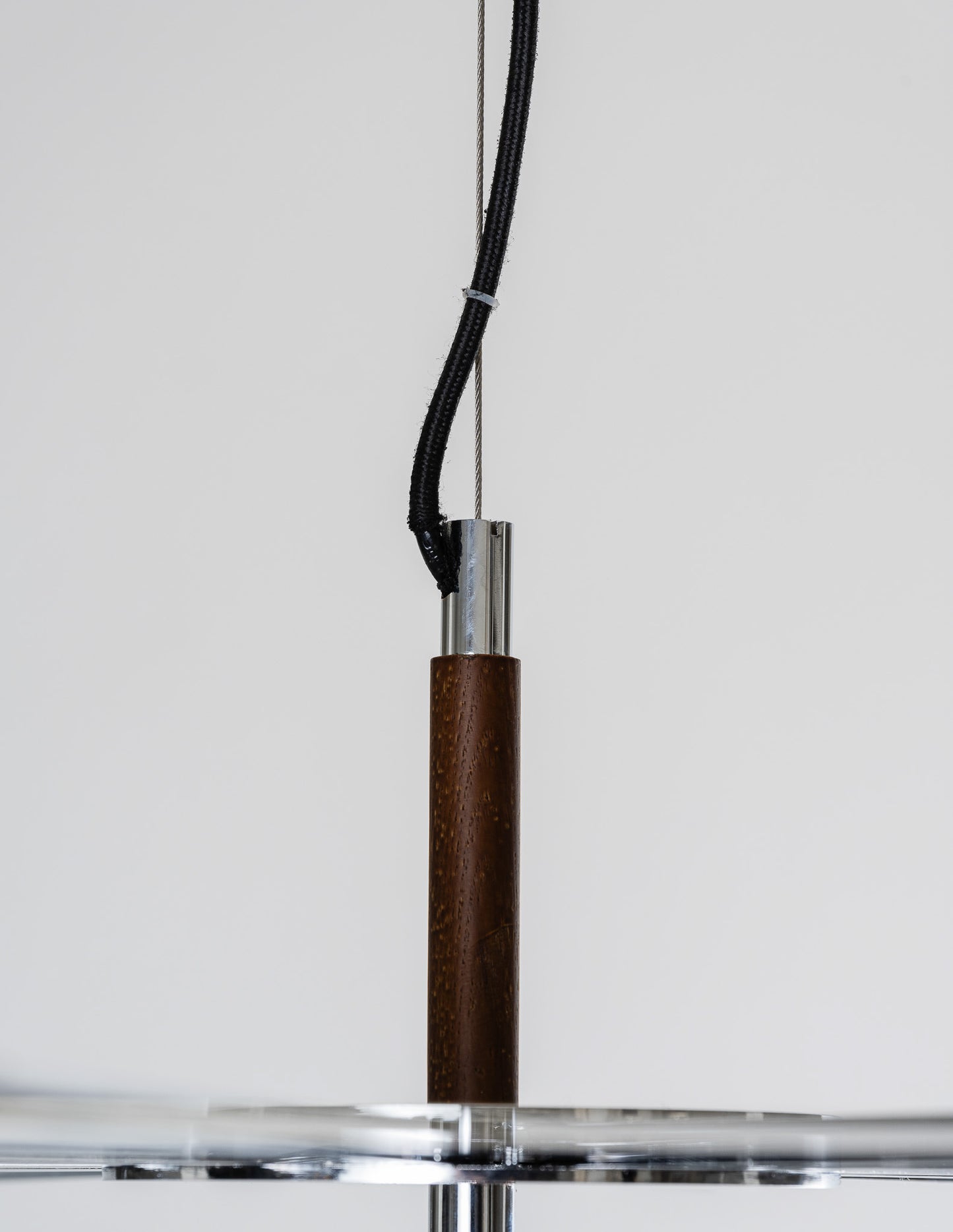 Madia pendant light in chrome finish