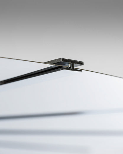 Madia pendant light in chrome finish