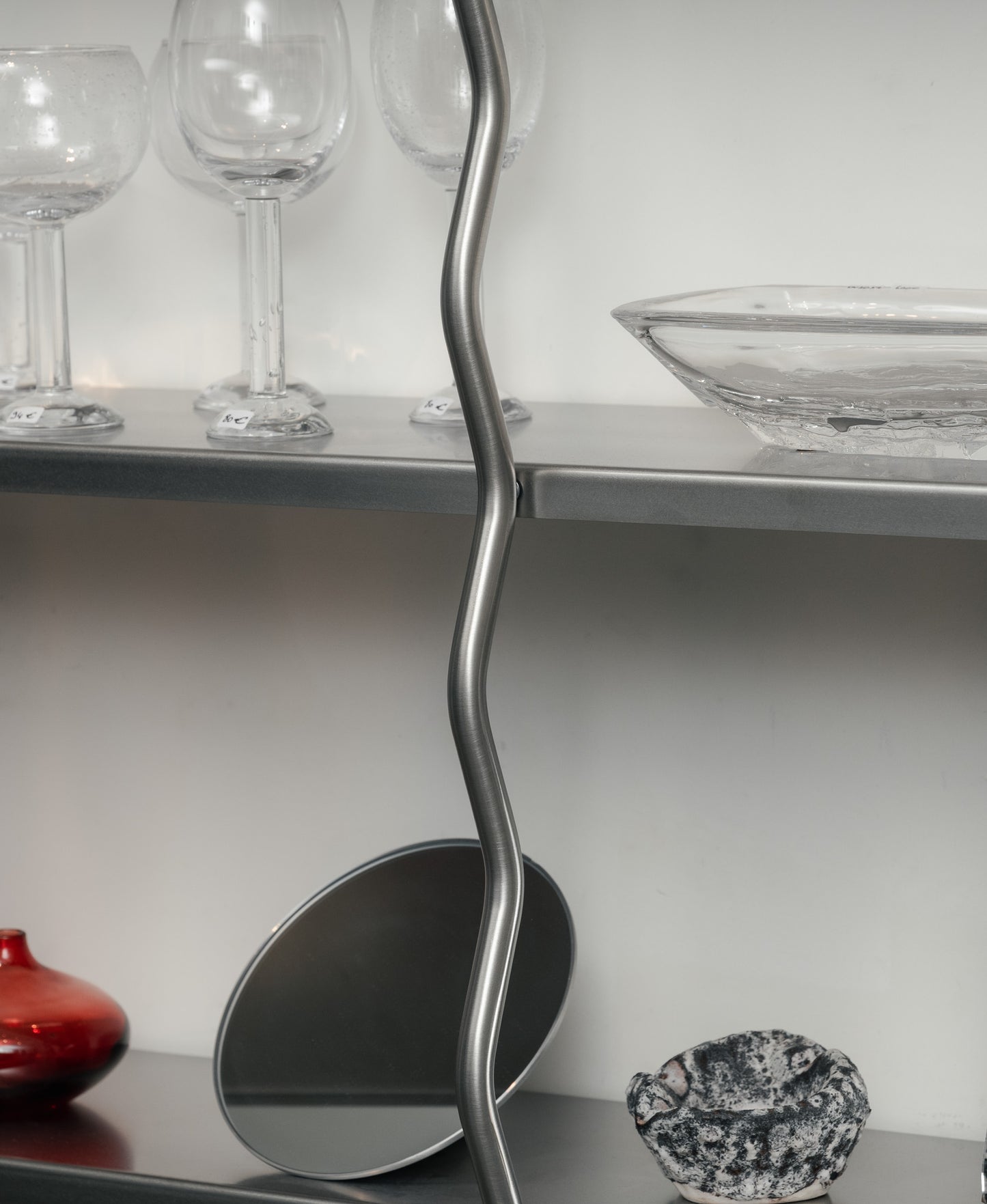 'WAVE' METAL SHELF