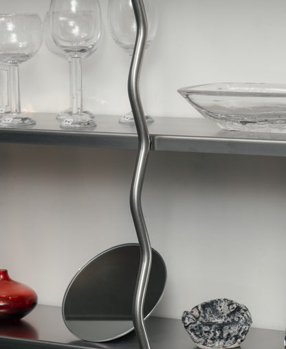 'WAVE' METAL SHELF