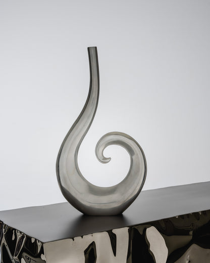 SOLIFLORE CURLY IN ALUMINUM, 1980s