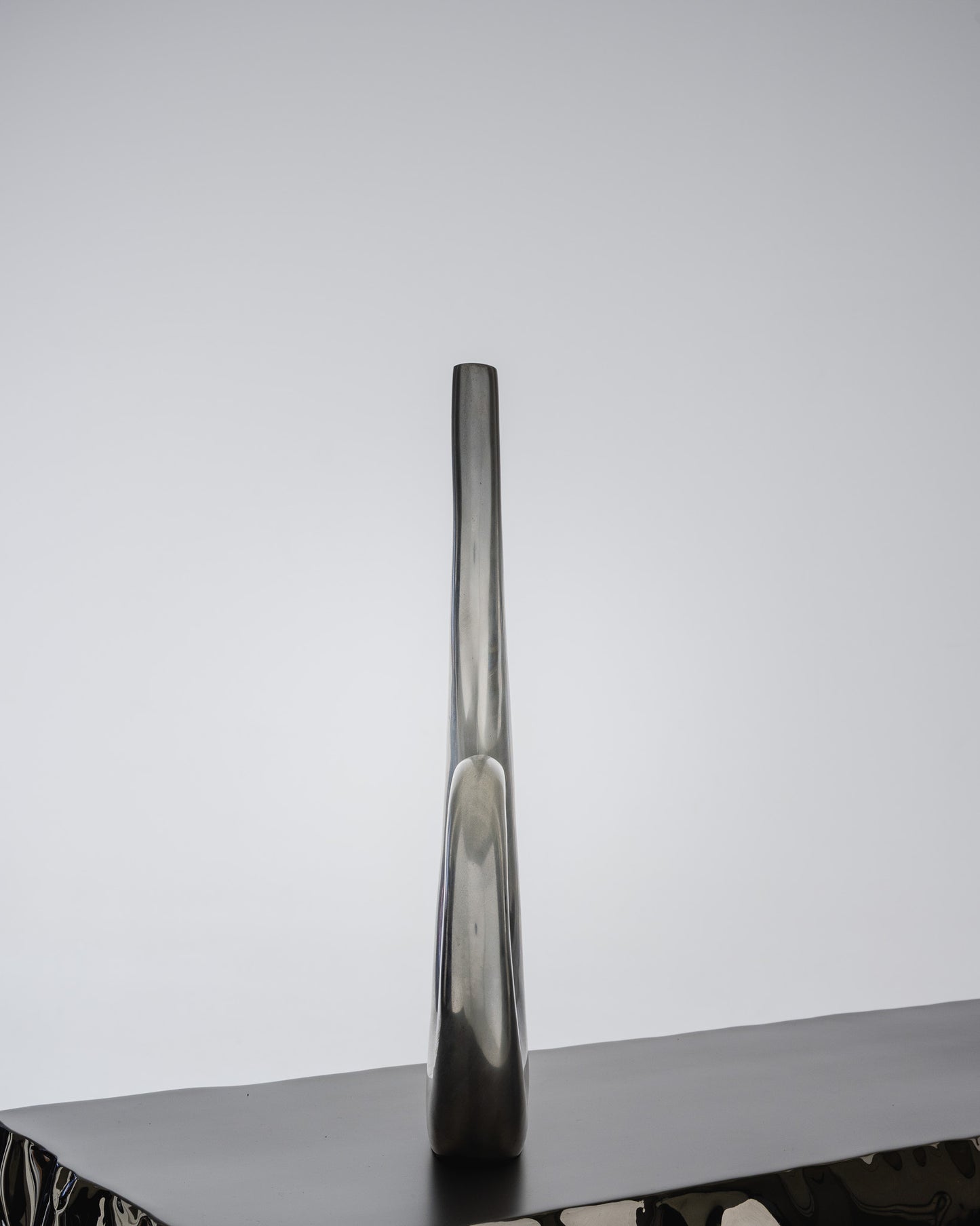 SOLIFLORE CURLY IN ALUMINUM, 1980s
