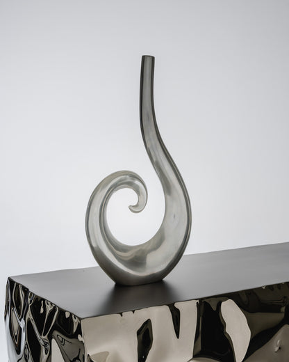 SOLIFLORE CURLY IN ALUMINUM, 1980s
