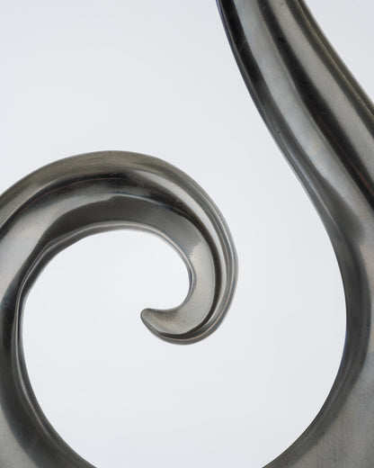 SOLIFLORE CURLY IN ALUMINUM, 1980s