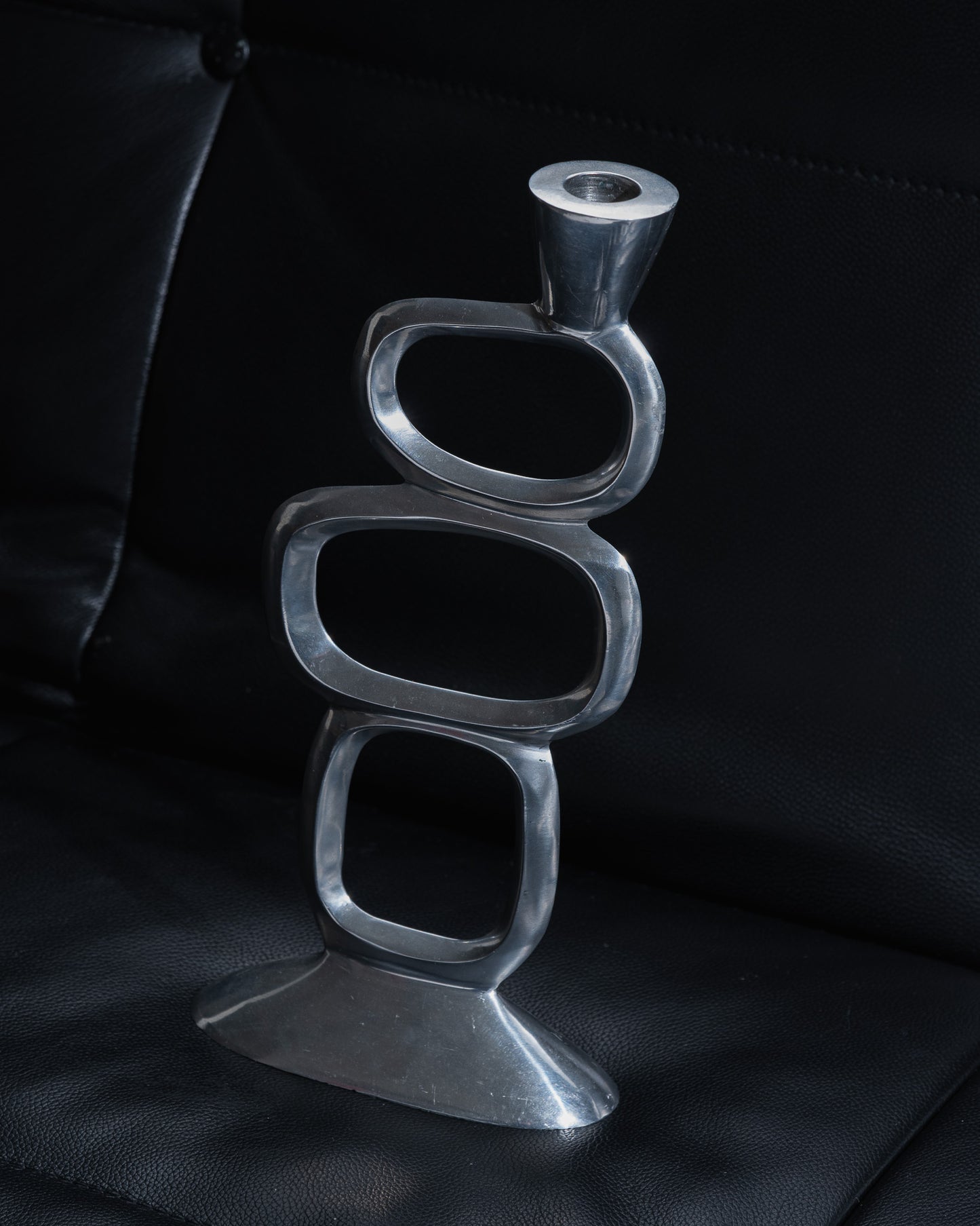 CANDLE HOLDER, MATTHEW HILTON, 1980s