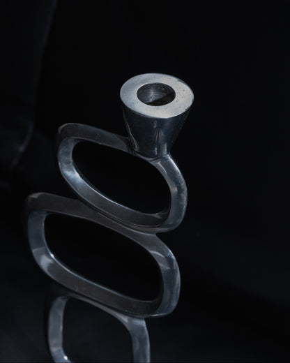 CANDLE HOLDER, MATTHEW HILTON, 1980s