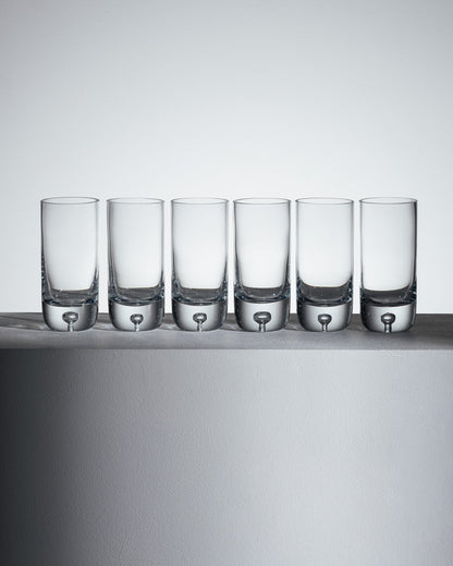 SET OF 6 PINT GLASSES,KROSNO