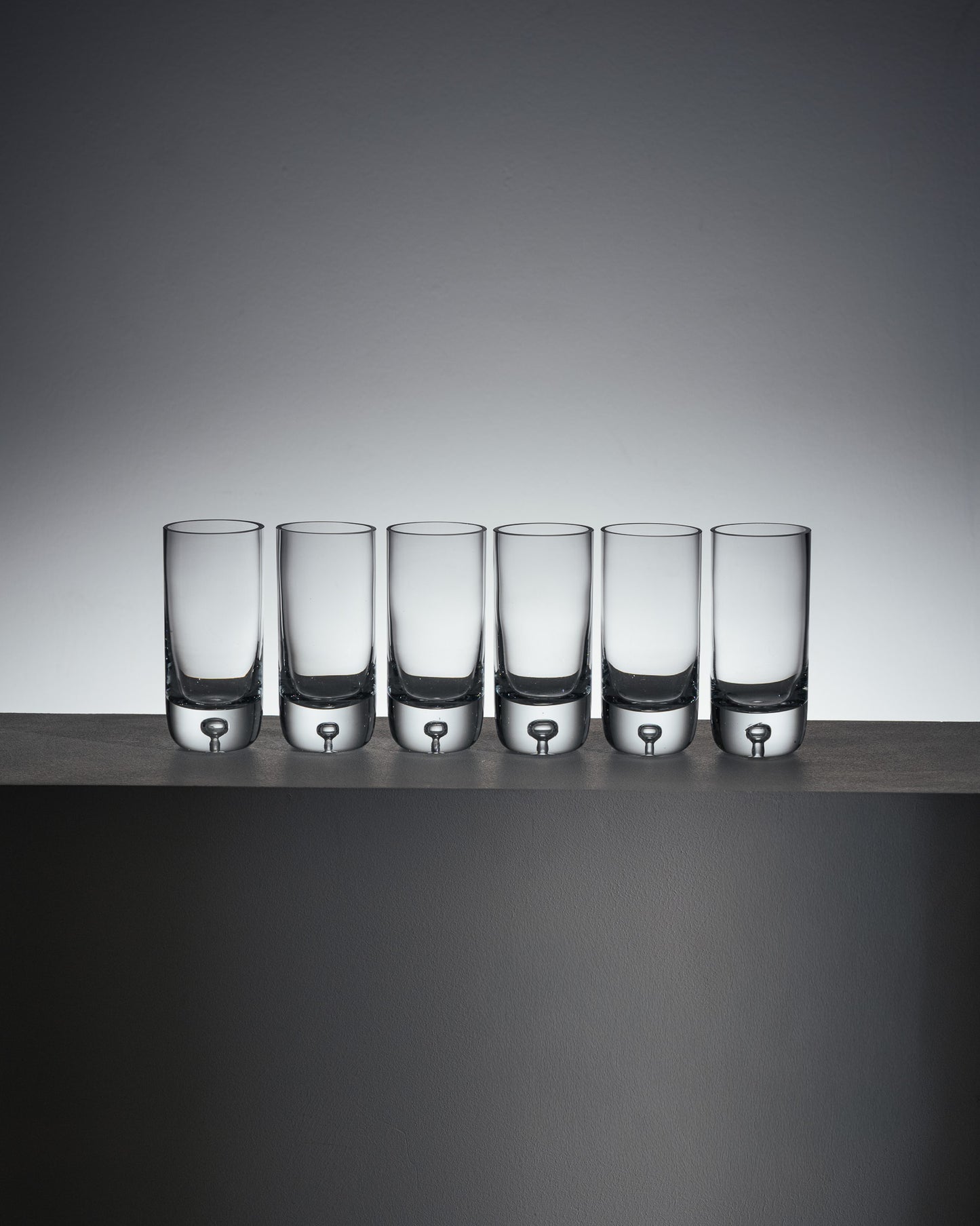 SET OF 6 PINT GLASSES,KROSNO