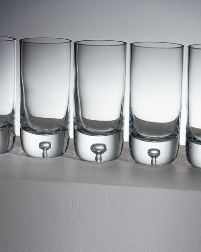 SET OF 6 PINT GLASSES,KROSNO