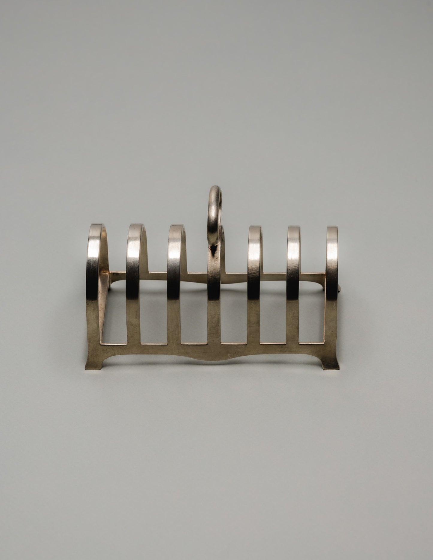 SILVER METAL TOAST RACK, 1950s