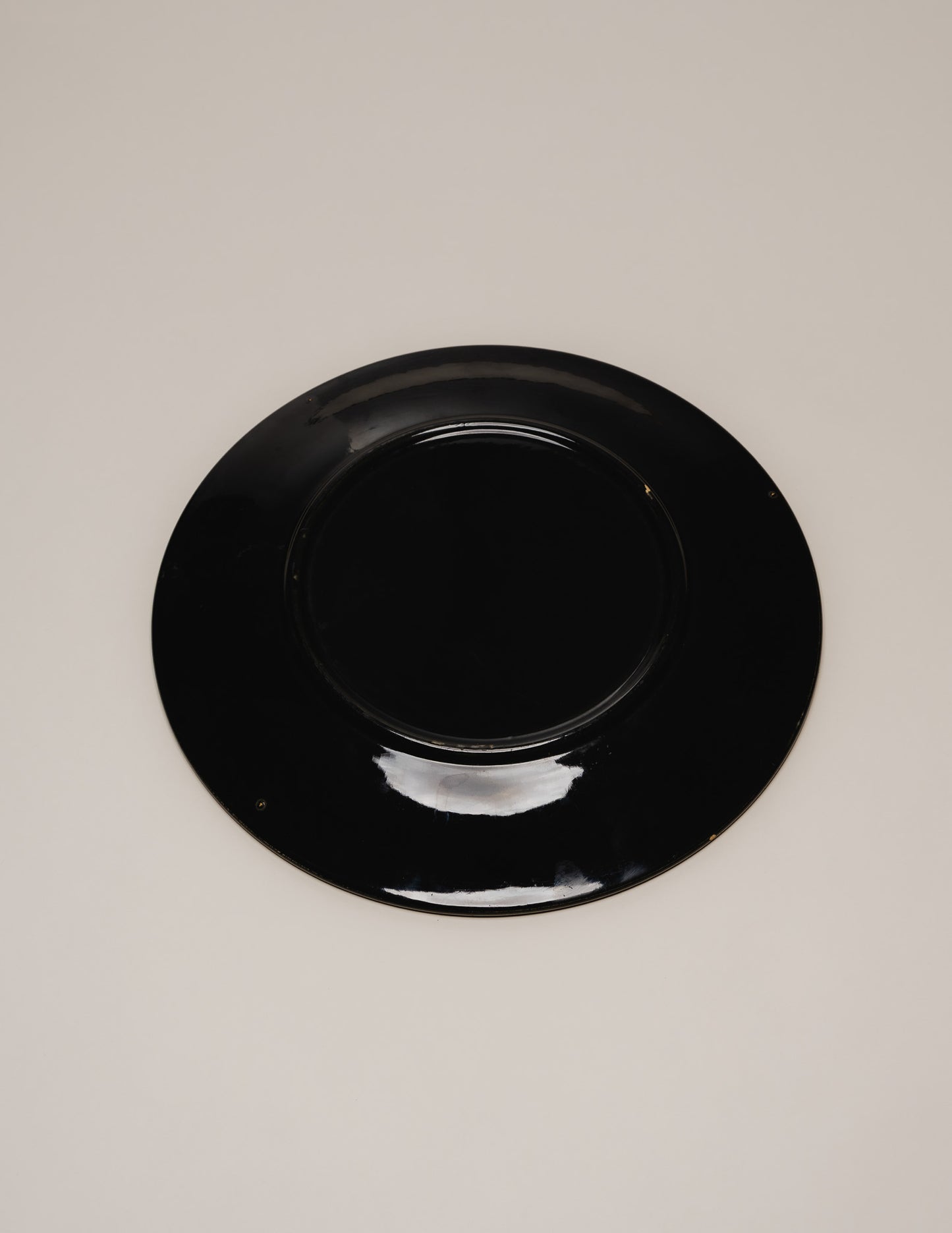 Ceramic plate with bird decoration, Robert Picault, 1950s