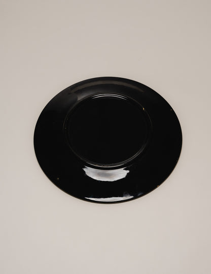 Ceramic plate with bird decoration, Robert Picault, 1950s