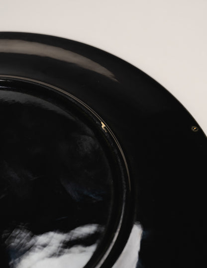 Ceramic plate with bird decoration, Robert Picault, 1950s