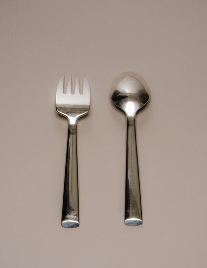 CHRISTOFLE STEW SERVING CUTLERY, 1980s