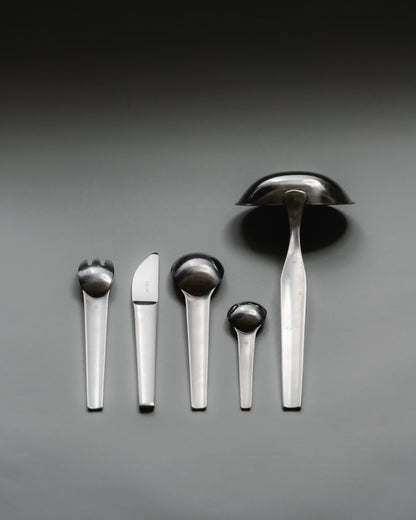 Guy Degrenne stainless steel cutlery set, 1980s
