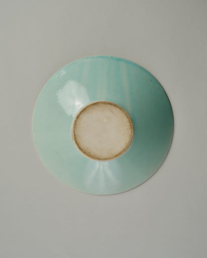 PLAT EN CÉRAMIQUE ÉMAILLÉE, JACQUES POUCHAIN, 1970s