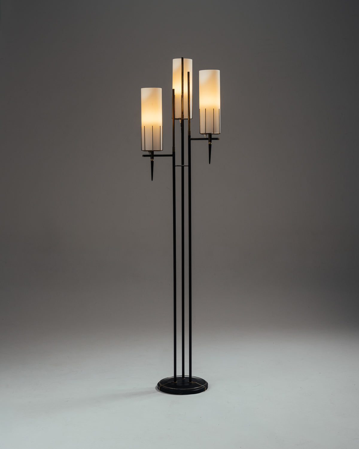 THREE-BRANCH FLOOR LAMP, ARLUS HOUSE, 1950s