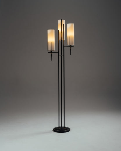 THREE-BRANCH FLOOR LAMP, ARLUS HOUSE, 1950s