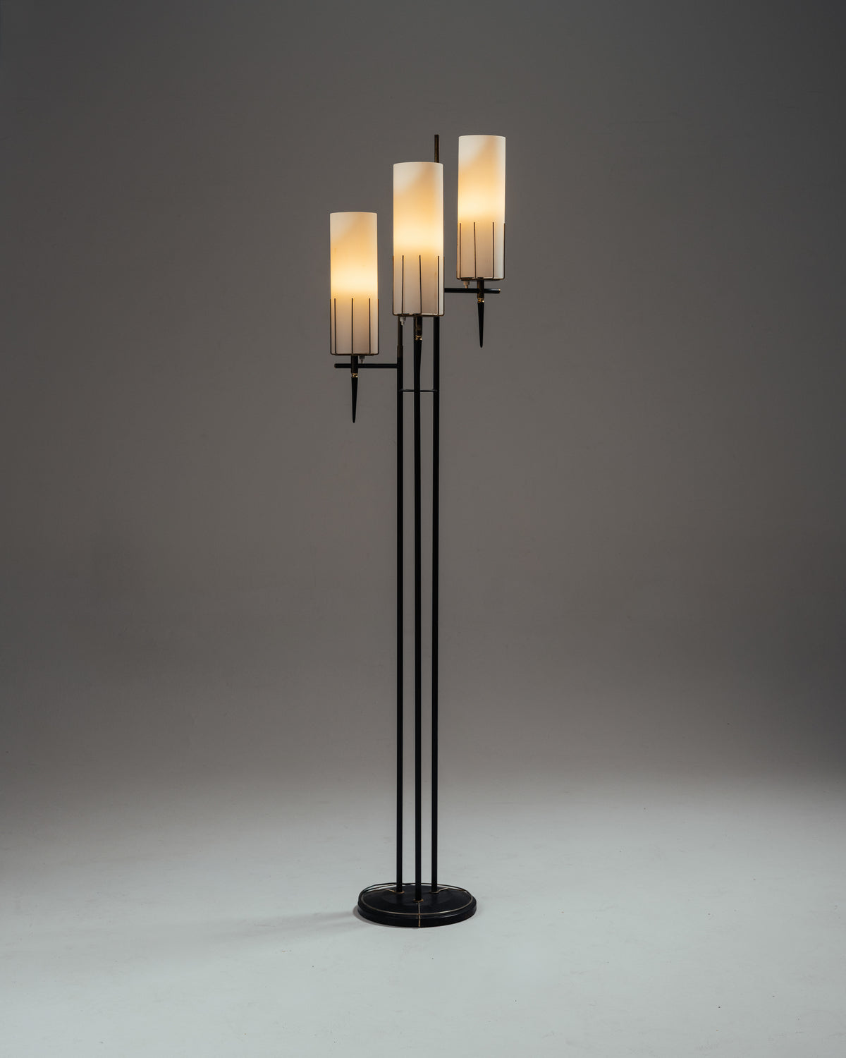 THREE-BRANCH FLOOR LAMP, ARLUS HOUSE, 1950s