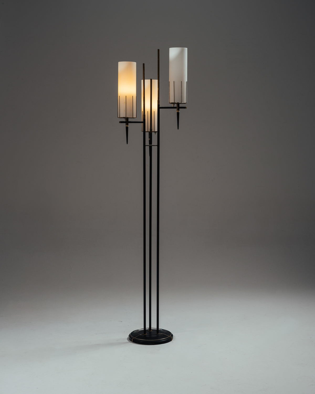 THREE-BRANCH FLOOR LAMP, ARLUS HOUSE, 1950s