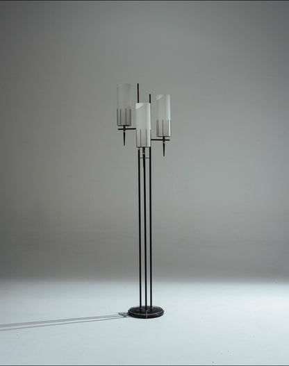 THREE-BRANCH FLOOR LAMP, ARLUS HOUSE, 1950s