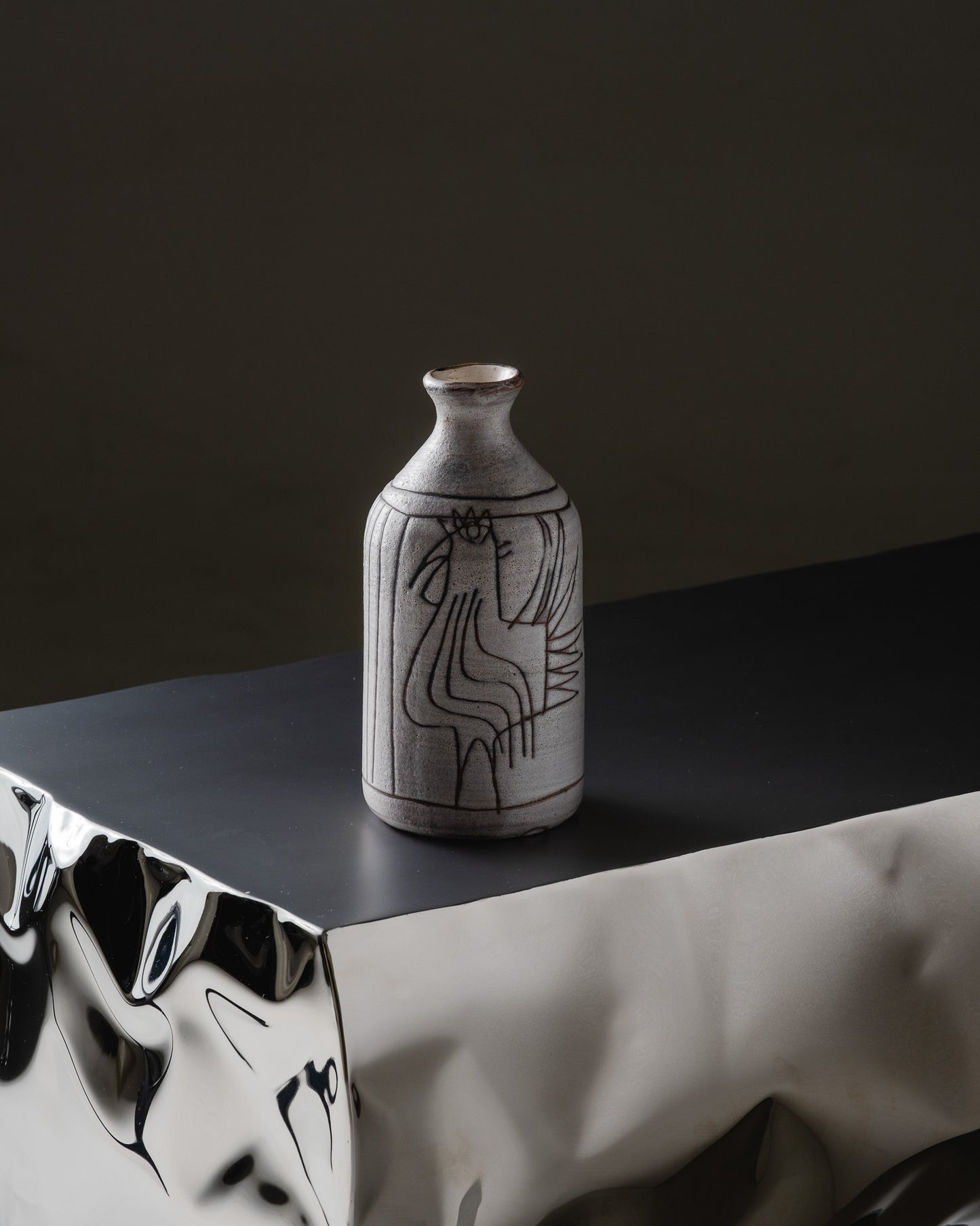 SOLIFLORE EN CÉRAMIQUE, L'ATELIER DIEULEFIT, 1960s